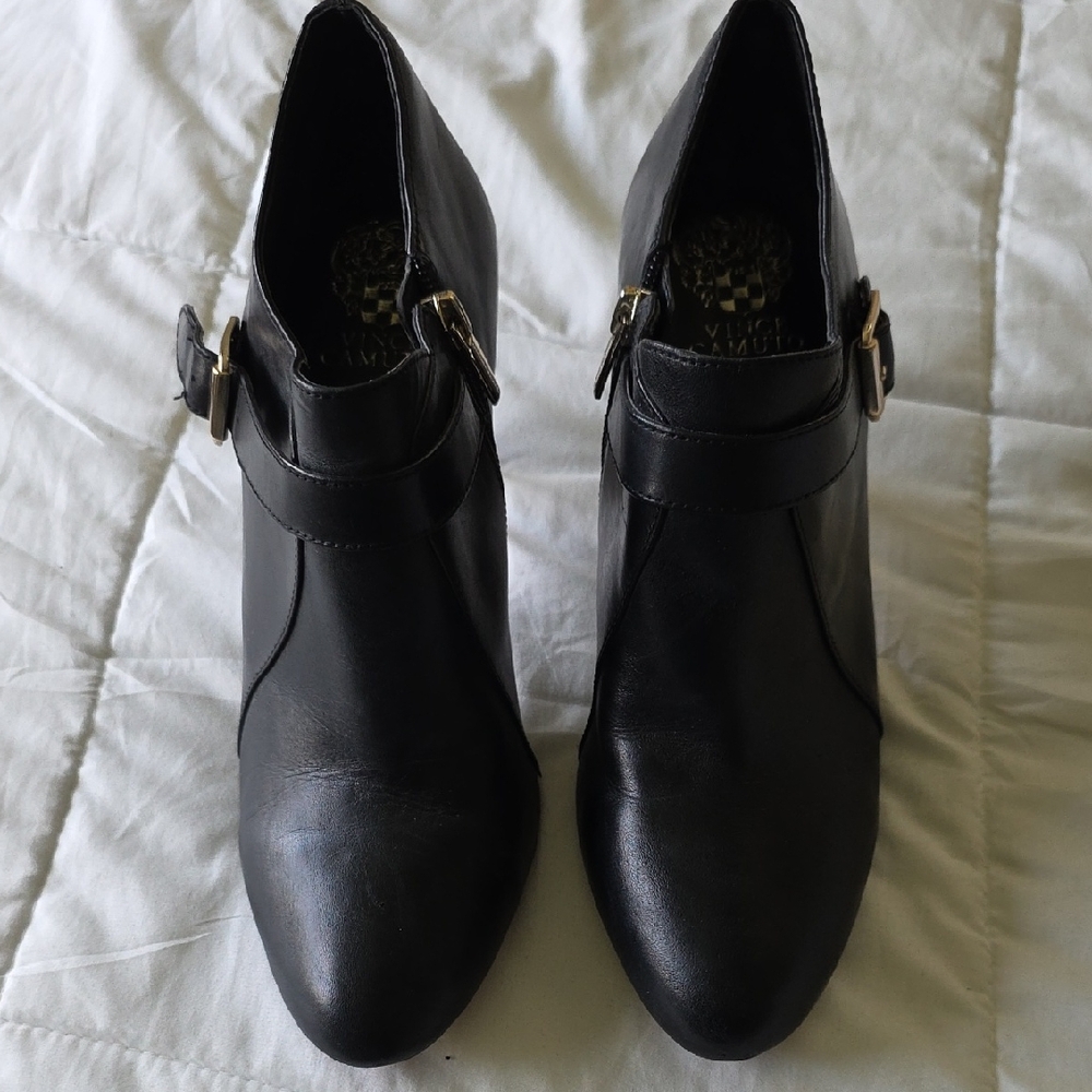 Vince Camuto Black Ankle Booties